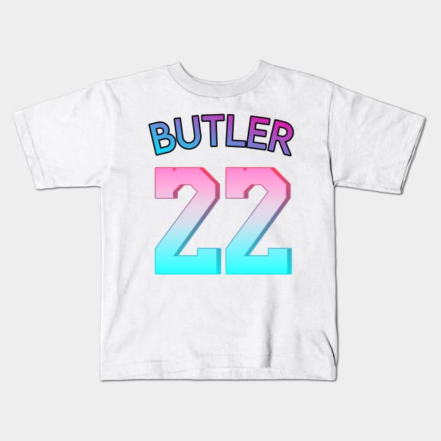 Jimmy Butler heat Kids T-Shirt by YungBick